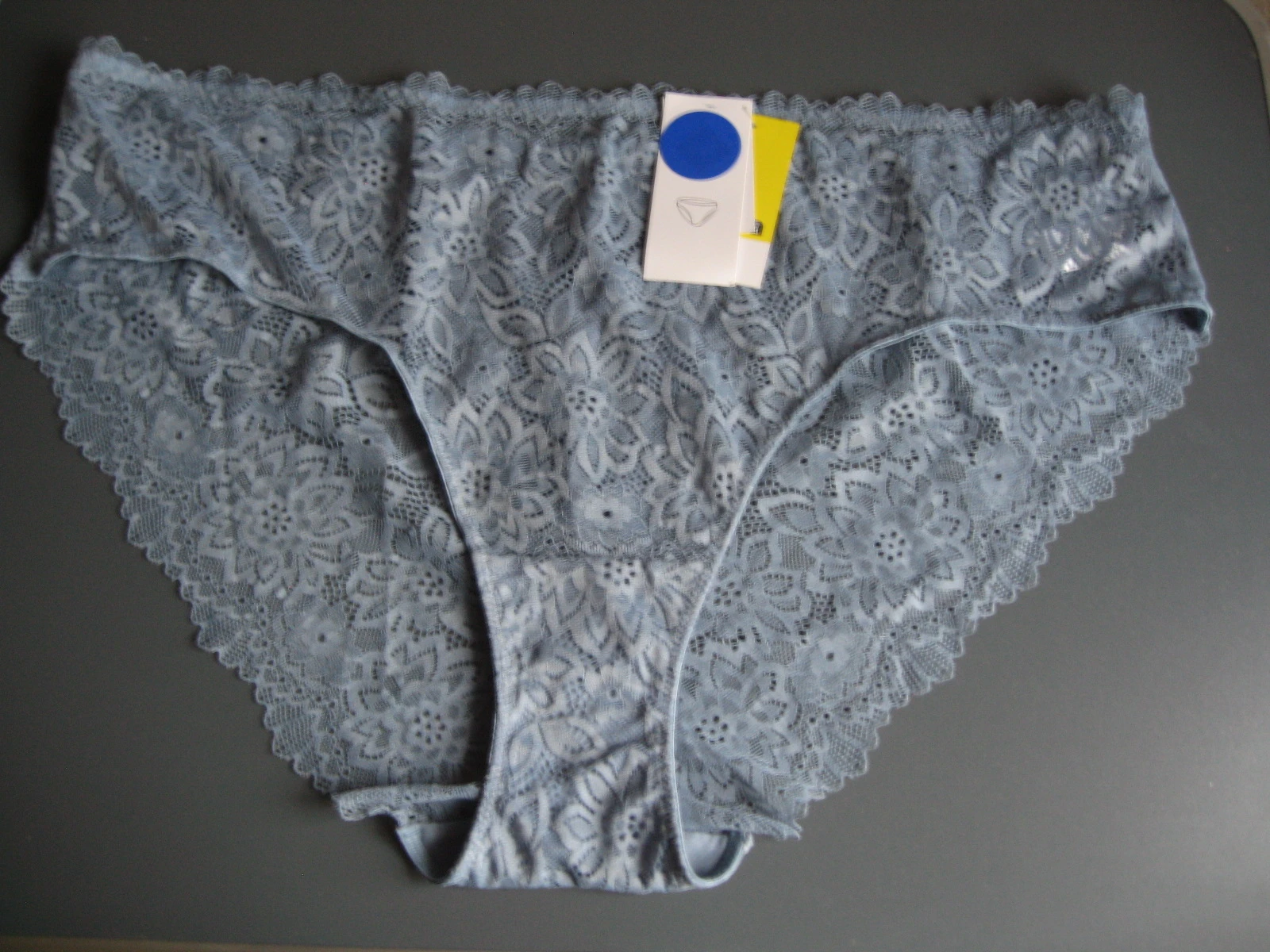 Magnifique Culotte en Dentelle Bleue TEX — Taille 54/56 — Ultra Confort &